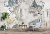 Clouds Face Wallpaper Mural - Captivating Designs for Walls