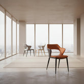 Designer Dining Curve Chairs - Finest Dining Decor
