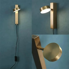 Adjustable LED Wall Reading Lamp with Switch – Modern Metal Wall Light