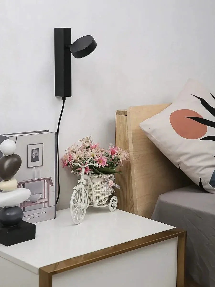 Adjustable LED Wall Reading Lamp with Switch – Modern Metal Wall Light
