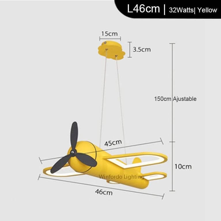 Aeroplane Helicopter Ceiling Light - Aviation-Inspired Decor